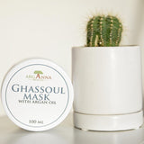 Ghassoul Mask with Argan Oil - Arganna Beauty